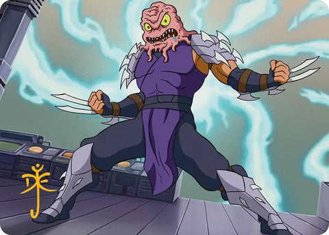Krang & Shredder Art Card (Gold-Stamped Signature) [Teenage Mutant Ninja Turtles Art Series] - The Mythic Store | 24h Order Processing