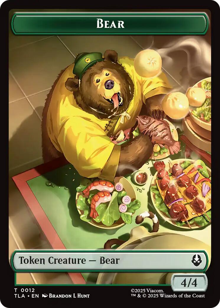 Ally (0006) // Bear Double-Sided Tokens [Avatar: The Last Airbender Tokens] - The Mythic Store | 24h Order Processing