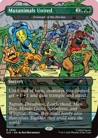 Mutanimals United - Triumph of the Hordes [Secret Lair Drop Series] - The Mythic Store | 24h Order Processing