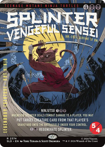 Splinter, Vengeful Sensei - Ink-Eyes, Servant of Oni [Secret Lair Drop Series] - The Mythic Store | 24h Order Processing