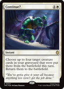 Continue? (Surge Foil) [Teenage Mutant Ninja Turtles Commander] - The Mythic Store | 24h Order Processing