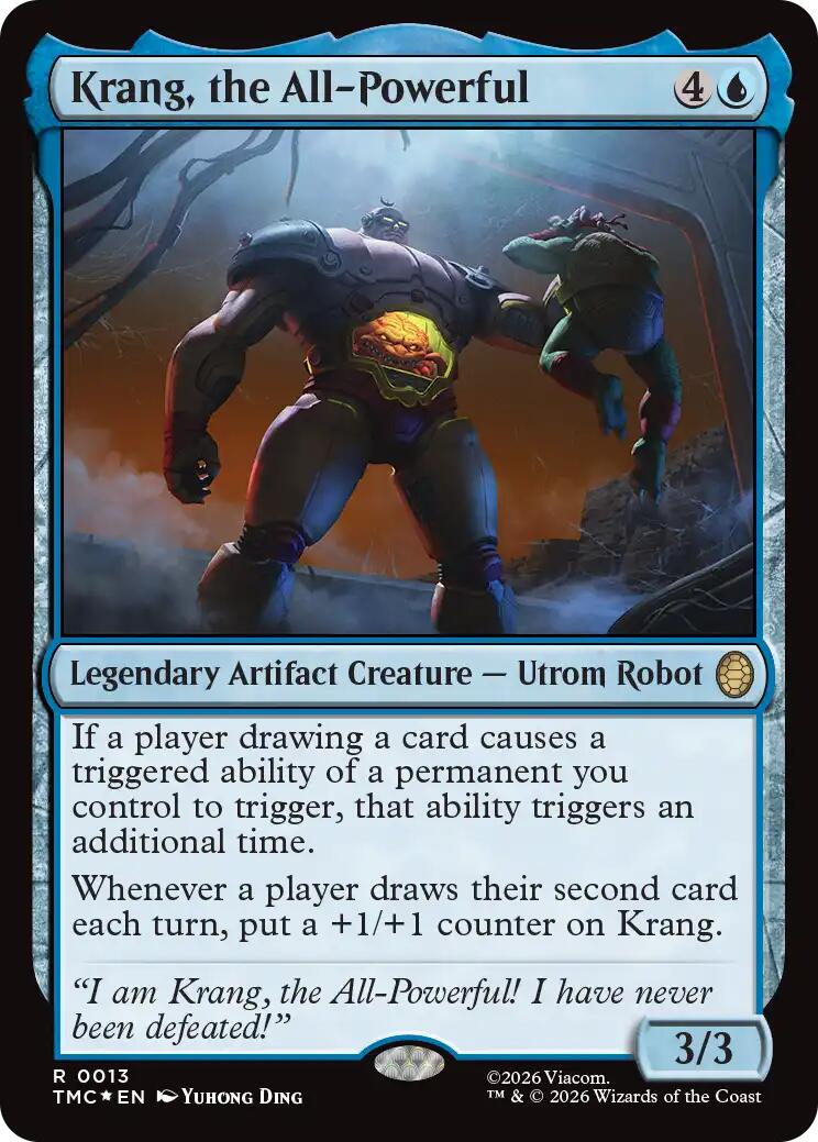 Krang, the All-Powerful (Surge Foil) [Teenage Mutant Ninja Turtles Commander] - The Mythic Store | 24h Order Processing