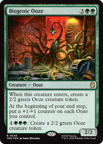 Biogenic Ooze (Surge Foil) [Teenage Mutant Ninja Turtles Commander] - The Mythic Store | 24h Order Processing