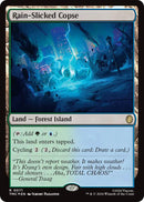 Rain-Slicked Copse (Surge Foil) [Teenage Mutant Ninja Turtles Commander] - The Mythic Store | 24h Order Processing