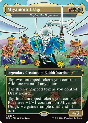 Miyamoto Usagi - Baylen, the Haymaker [Secret Lair Drop Series] - The Mythic Store | 24h Order Processing