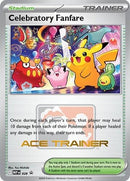 Celebratory Fanfare (028) (Ace Trainer) [Mega Evolution Promo] - The Mythic Store | 24h Order Processing