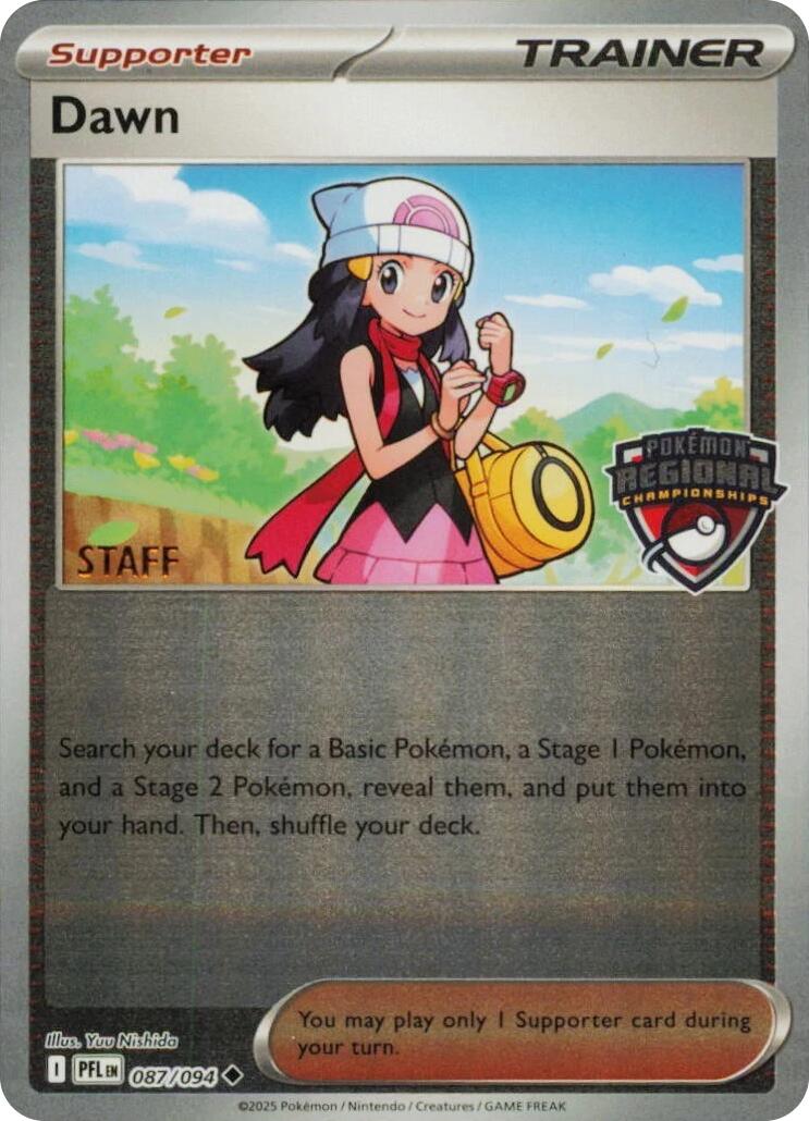 Dawn (087/094) (Regional Championship) [Staff] [League & Championship Cards] - The Mythic Store | 24h Order Processing