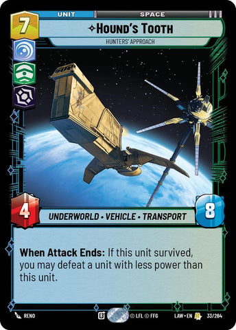 Hound's Tooth - Hunters' Approach (33/264) (33/264) [A Lawless Time]