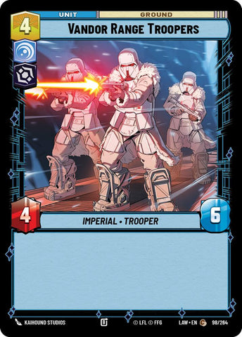 Vandor Range Troopers (98/264) (98/264) [A Lawless Time] - The Mythic Store | 24h Order Processing