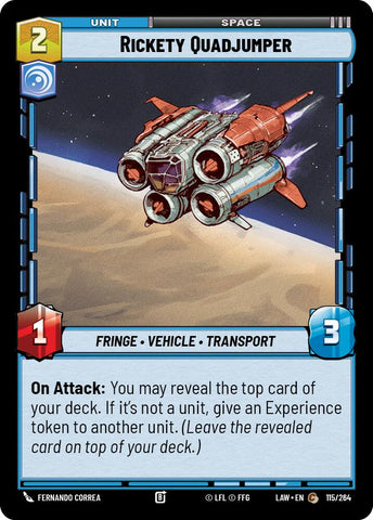 Rickety Quadjumper (115/264) (115/264) [A Lawless Time] - The Mythic Store | 24h Order Processing
