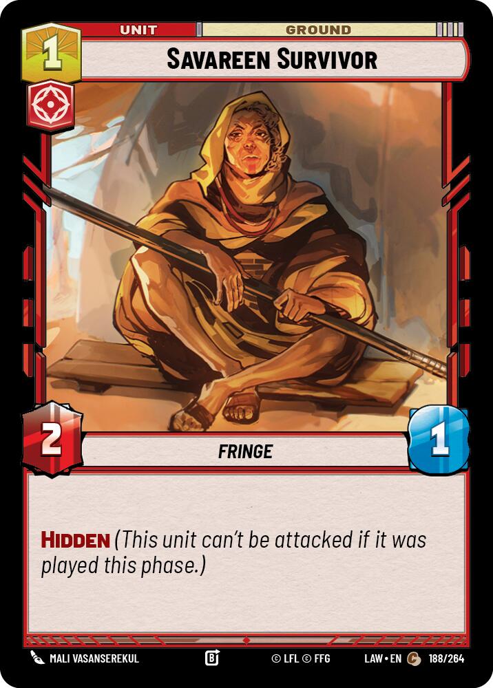 Savareen Survivor (188/264) (188/264) [A Lawless Time] - The Mythic Store | 24h Order Processing