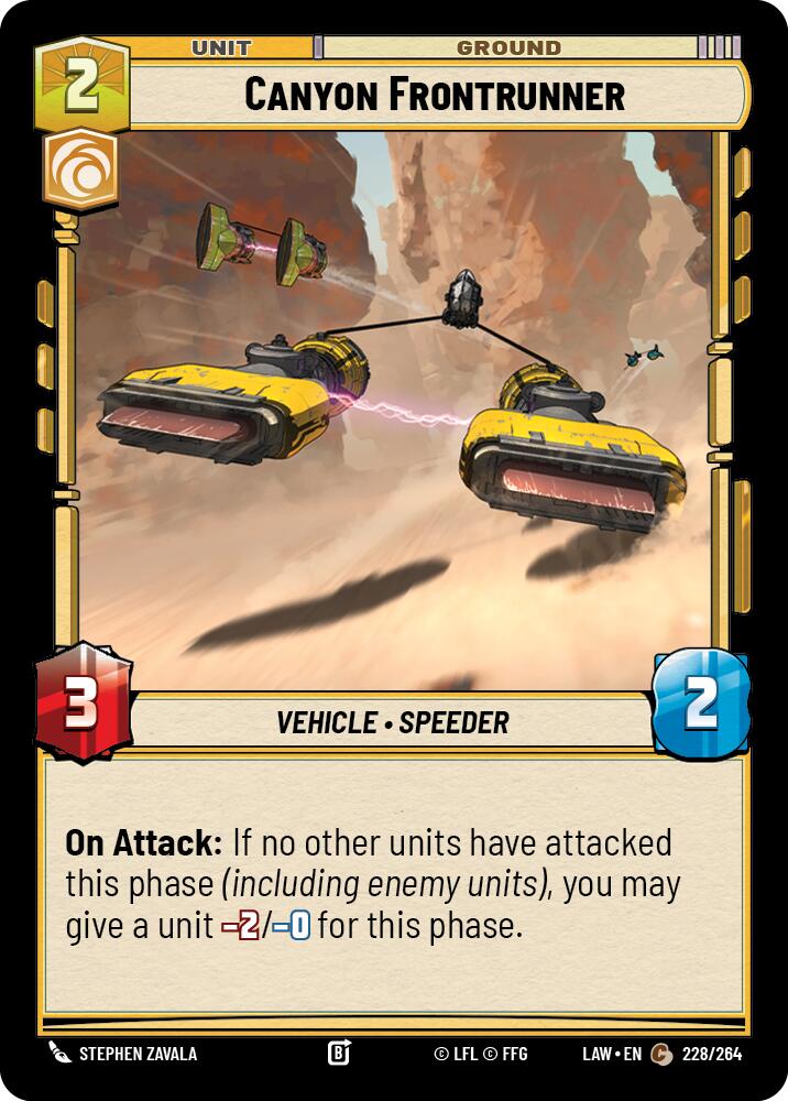 Canyon Frontrunner (228/264) (228/264) [A Lawless Time] - The Mythic Store | 24h Order Processing