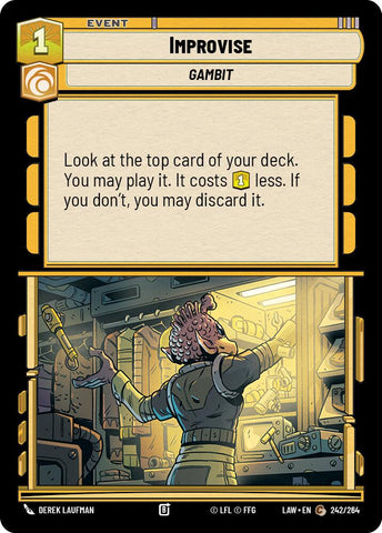 Improvise (242/264) (242/264) [A Lawless Time] - The Mythic Store | 24h Order Processing