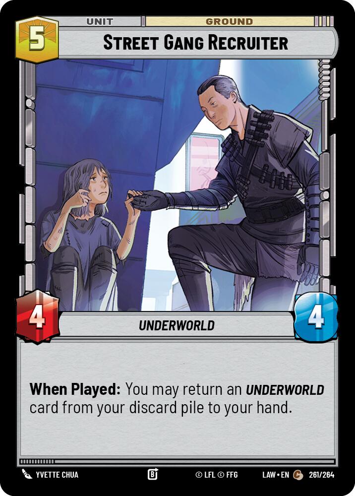 Street Gang Recruiter (261/264) (261/264) [A Lawless Time] - The Mythic Store | 24h Order Processing