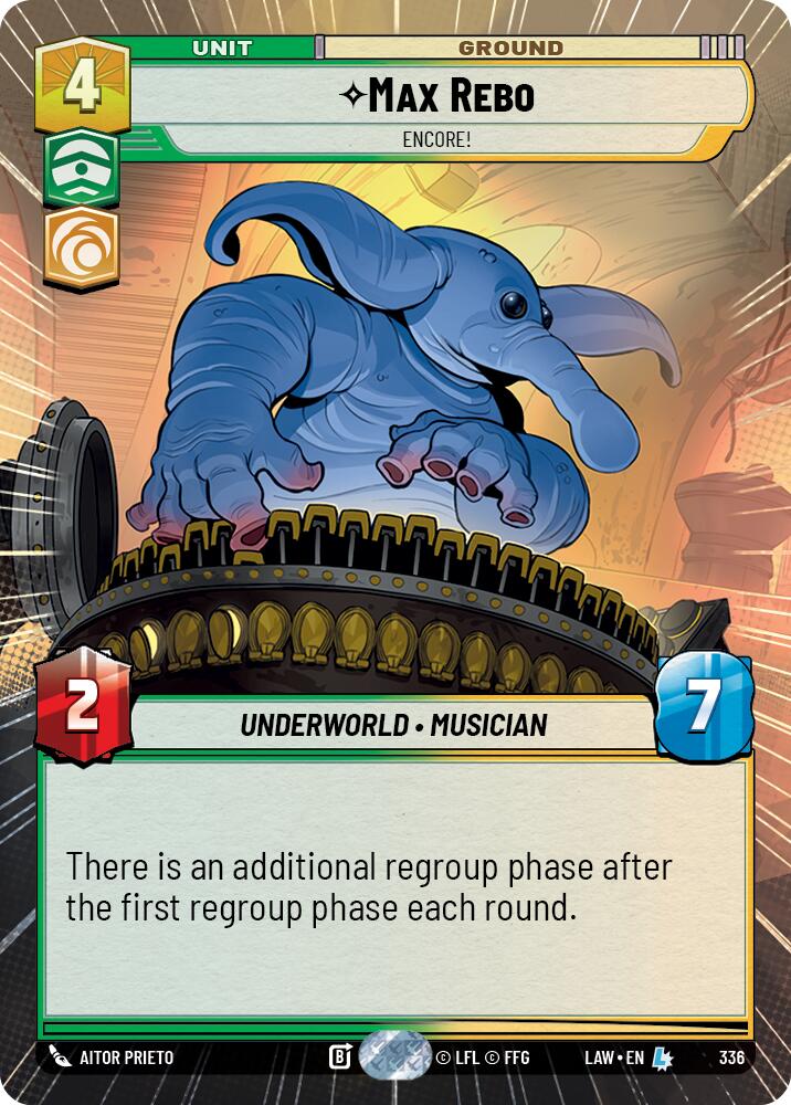 Max Rebo - Encore! (336) (Hyperspace) (336) [A Lawless Time] - The Mythic Store | 24h Order Processing