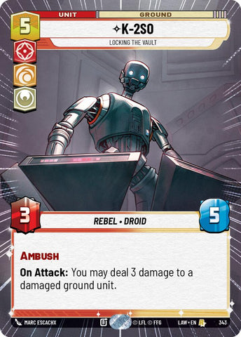 K-2S0 - Locking the Vault (343) (Hyperspace) (343) [A Lawless Time] - The Mythic Store | 24h Order Processing