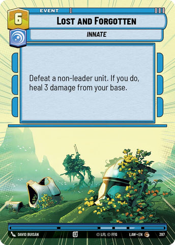 Lost and Forgotten (397) (Hyperspace) (397) [A Lawless Time] - The Mythic Store | 24h Order Processing