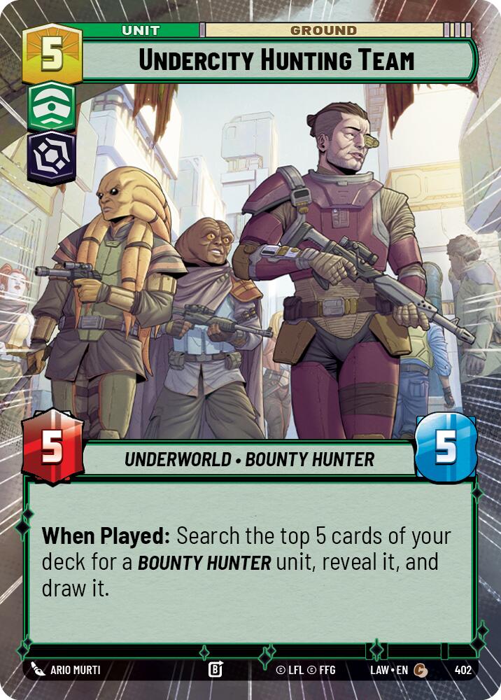 Undercity Hunting Team (402) (Hyperspace) (402) [A Lawless Time] - The Mythic Store | 24h Order Processing