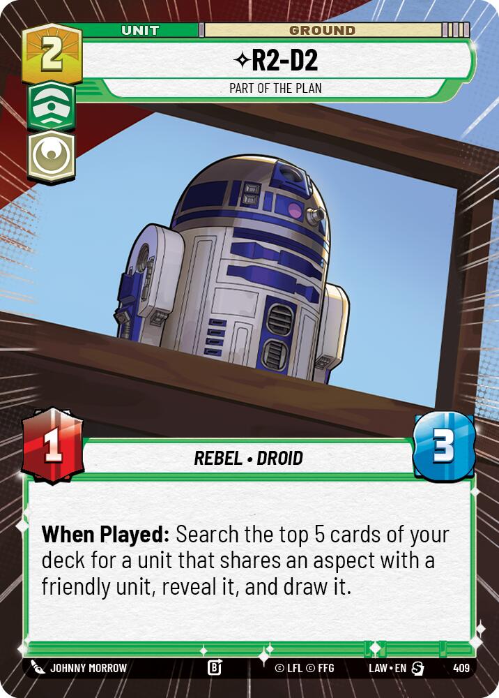 R2-D2 - Part of the Plan (409) (Hyperspace) (409) [A Lawless Time] - The Mythic Store | 24h Order Processing