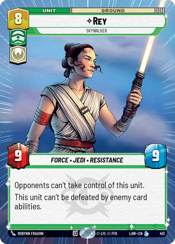 Rey - Skywalker (413) (Hyperspace) (413) [A Lawless Time] - The Mythic Store | 24h Order Processing