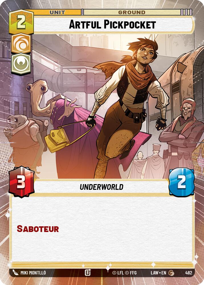 Artful Pickpocket (482) (Hyperspace) (482) [A Lawless Time] - The Mythic Store | 24h Order Processing
