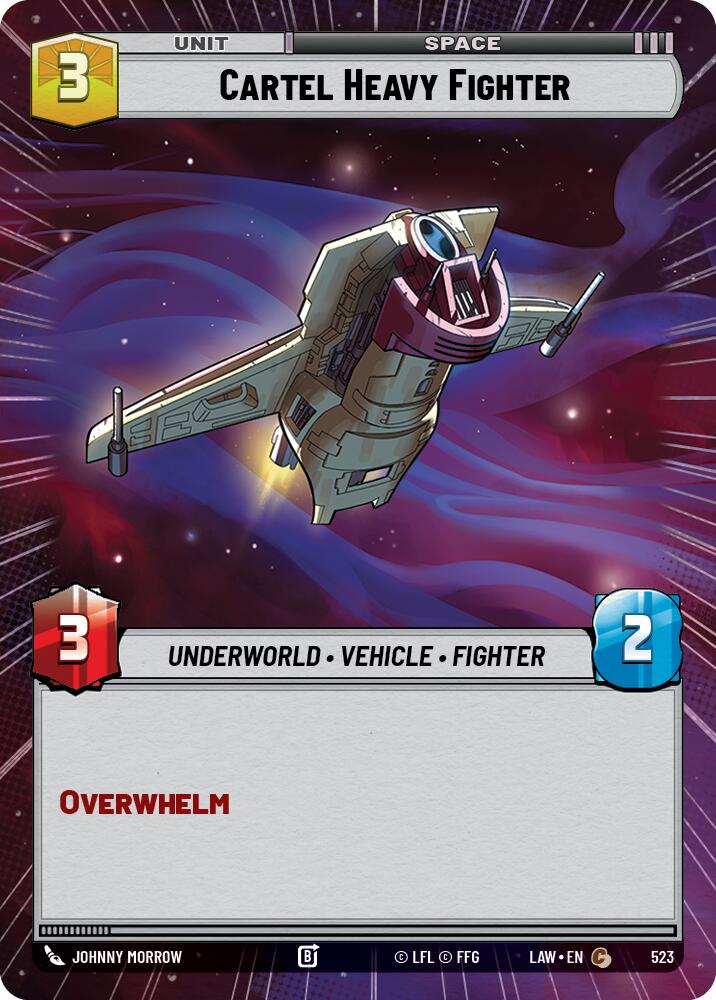 Cartel Heavy Fighter (523) (Hyperspace) (523) [A Lawless Time] - The Mythic Store | 24h Order Processing