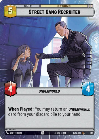 Street Gang Recruiter (525) (Hyperspace) (525) [A Lawless Time] - The Mythic Store | 24h Order Processing