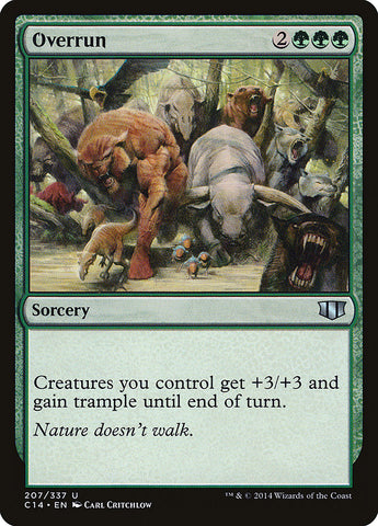 Overrun [Commander 2014] - The Mythic Store | 24h Order Processing
