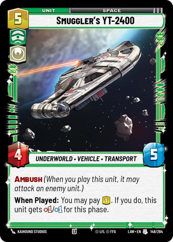 Smuggler's YT-2400 (148/264) (148/264) [A Lawless Time] - The Mythic Store | 24h Order Processing