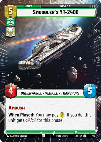 Smuggler's YT-2400 (412) (Hyperspace) (412) [A Lawless Time] - The Mythic Store | 24h Order Processing