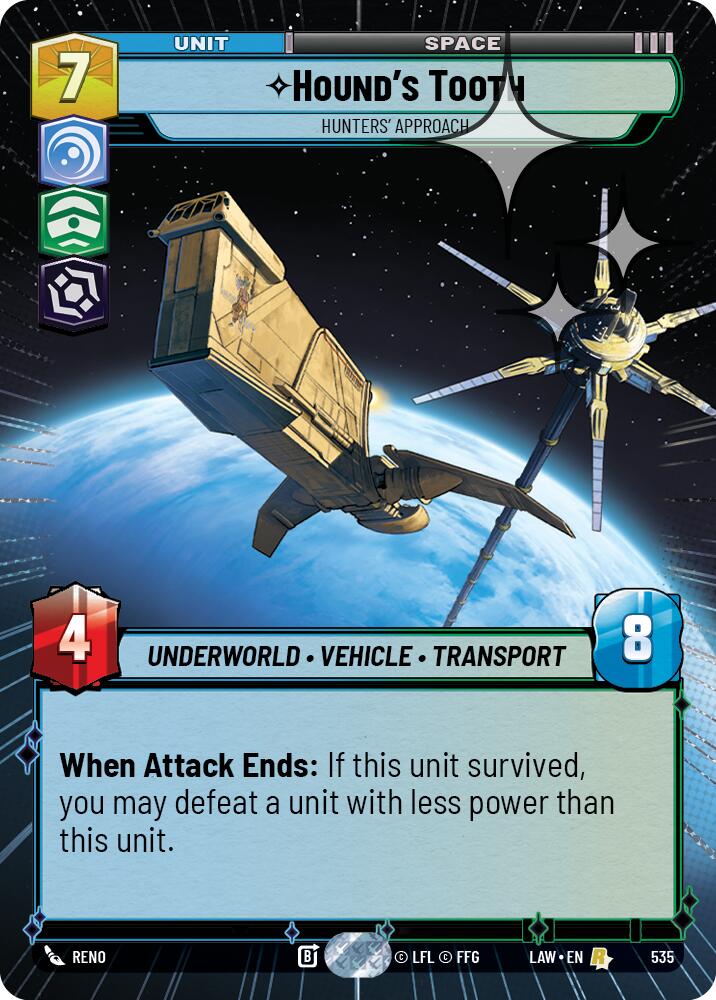 Hound's Tooth - Hunters' Approach (535) (Hyperspace Foil) (535) [A Lawless Time] - The Mythic Store | 24h Order Processing