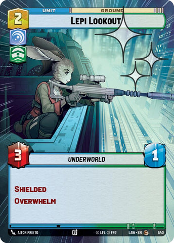 Lepi Lookout (540) (Hyperspace Foil) (540) [A Lawless Time] - The Mythic Store | 24h Order Processing