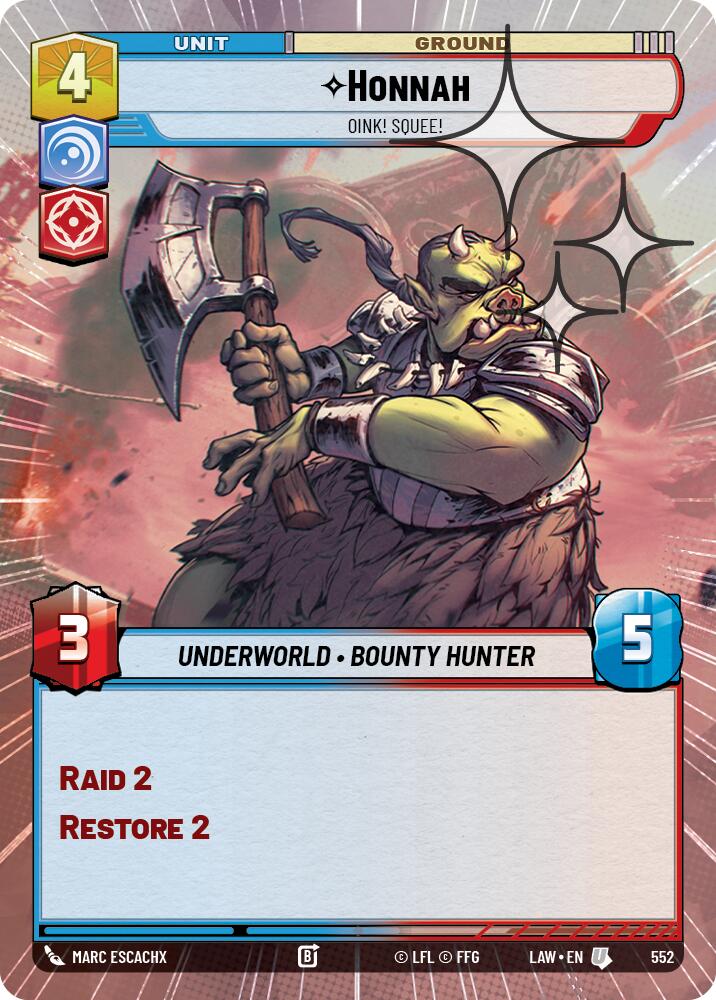 Honnah - Oink! Squee! (552) (Hyperspace Foil) (552) [A Lawless Time] - The Mythic Store | 24h Order Processing