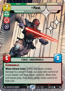 Maul - Master of the Shadow Collective (556) (Hyperspace Foil) (556) [A Lawless Time] - The Mythic Store | 24h Order Processing