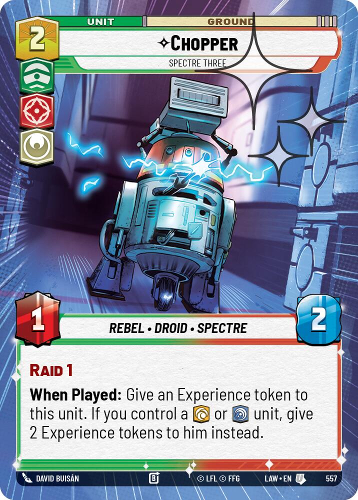Chopper - Spectre Three (557) (Hyperspace Foil) (557) [A Lawless Time] - The Mythic Store | 24h Order Processing