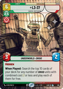 L3-37 - Radical Instigator (565) (Hyperspace Foil) (565) [A Lawless Time] - The Mythic Store | 24h Order Processing