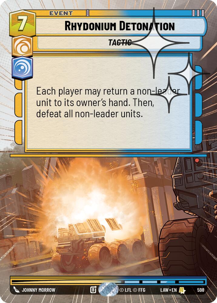 Rhydonium Detonation (598) (Hyperspace Foil) (598) [A Lawless Time] - The Mythic Store | 24h Order Processing