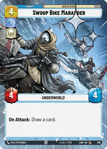 Swoop Bike Marauder (609) (Hyperspace Foil) (609) [A Lawless Time] - The Mythic Store | 24h Order Processing
