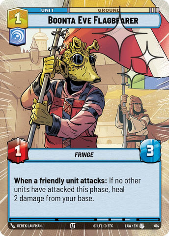 Boonta Eve Flagbearer (376) (Hyperspace Foil) (376) [A Lawless Time]