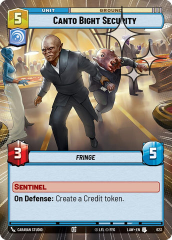 Canto Bight Security (623) (Hyperspace Foil) (623) [A Lawless Time] - The Mythic Store | 24h Order Processing