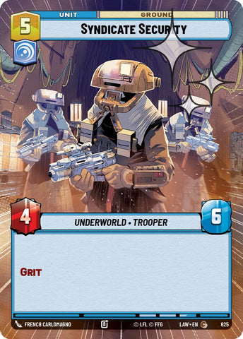 Syndicate Security (625) (Hyperspace Foil) (625) [A Lawless Time] - The Mythic Store | 24h Order Processing