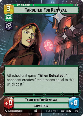 Targeted for Removal (643) (Hyperspace Foil) (643) [A Lawless Time] - The Mythic Store | 24h Order Processing