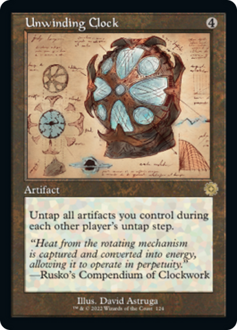 Unwinding Clock (Retro Schematic) [The Brothers' War Retro Artifacts] - The Mythic Store | 24h Order Processing