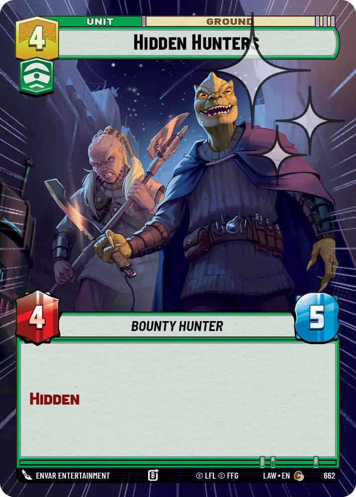 Hidden Hunters (662) (Hyperspace Foil) (662) [A Lawless Time] - The Mythic Store | 24h Order Processing