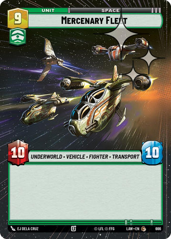 Mercenary Fleet (666) (Hyperspace Foil) (666) [A Lawless Time] - The Mythic Store | 24h Order Processing