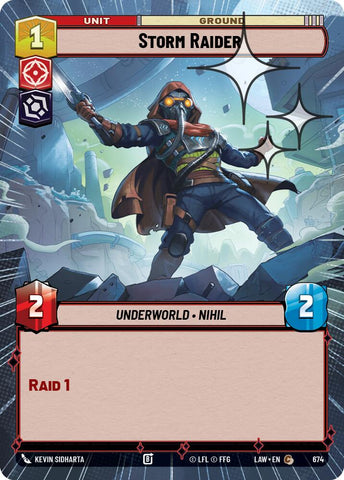 Storm Raider (674) (Hyperspace Foil) (674) [A Lawless Time] - The Mythic Store | 24h Order Processing