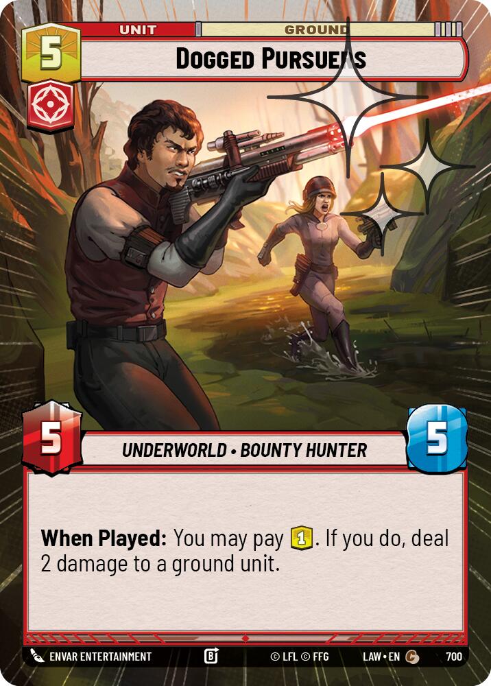 Dogged Pursuers (700) (Hyperspace Foil) (700) [A Lawless Time] - The Mythic Store | 24h Order Processing