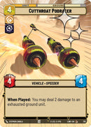 Cutthroat Podracer (715) (Hyperspace Foil) (715) [A Lawless Time] - The Mythic Store | 24h Order Processing