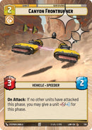 Canyon Frontrunner (730) (Hyperspace Foil) (730) [A Lawless Time] - The Mythic Store | 24h Order Processing