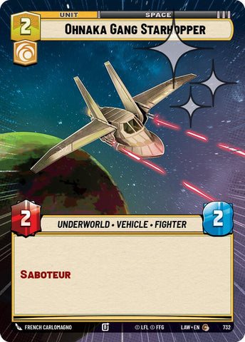 Ohnaka Gang Starhopper (732) (Hyperspace Foil) (732) [A Lawless Time] - The Mythic Store | 24h Order Processing